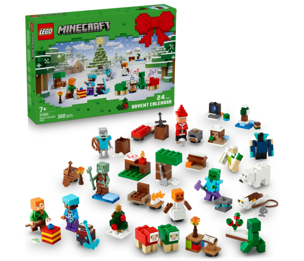 LEGO LEGO Minecraft 21280 Kalendarz adwentowy na 2025 rok - 1331748 - zdjęcie 2